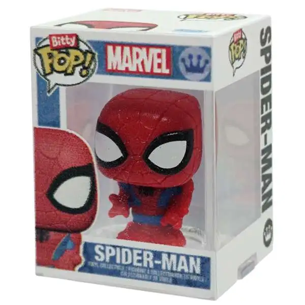 Funko Marvel Bitty POP! Spider-Man 1/6 Micro Figure [Red and Blue Suit Loose]