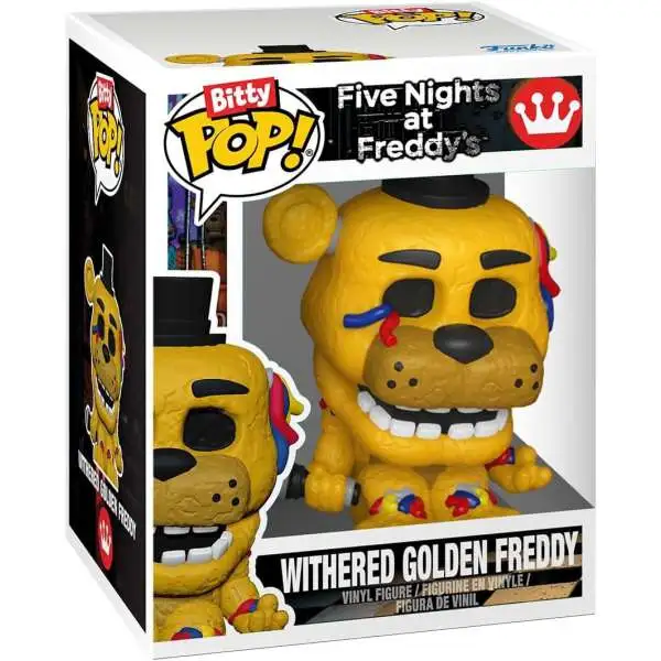 Funko Five Nights at Freddy's Bitty POP! Withered Golden Freddy 1.25-Inch Micro Figure [Loose]