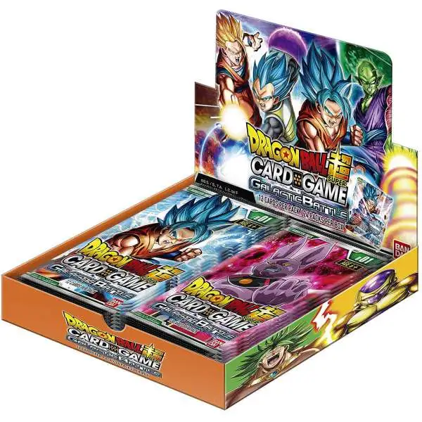 Dragon Ball Super Trading Card Game Series 1 Galactic Battle Booster Box DBS-B01 [24 Packs]