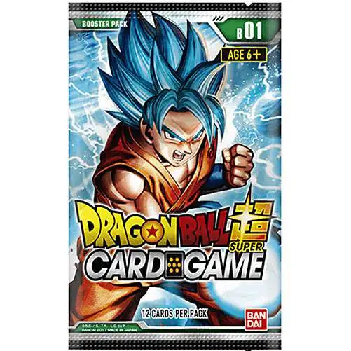 Dragon Ball Super Trading Card Game Series 1 Galactic Battle Booster Pack DBS-B01 [12 Cards]
