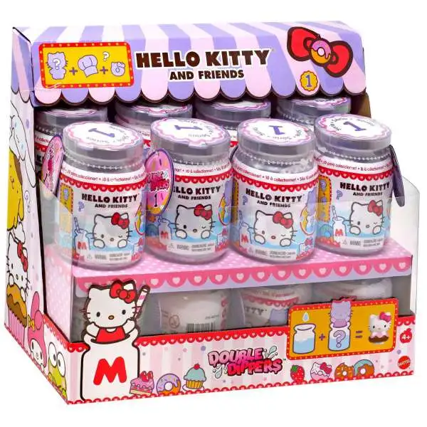 Sanrio Hello Kitty & Friends Double Dippers Mystery Box [16 Packs]
