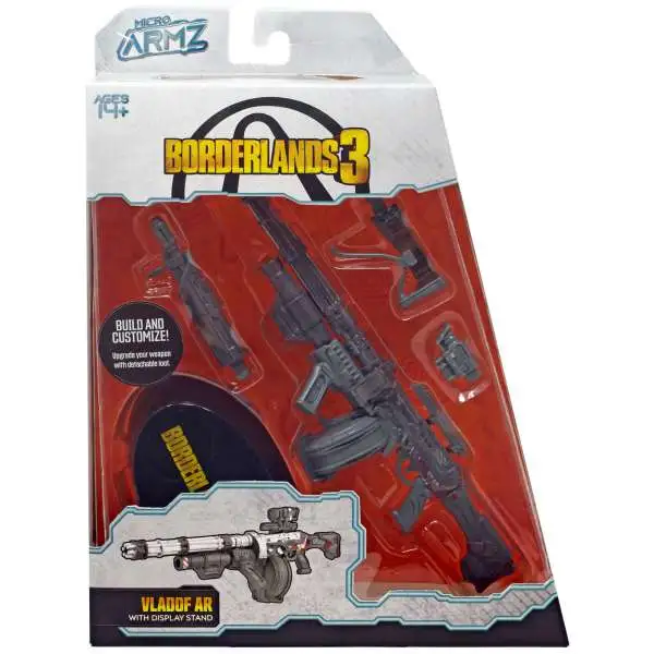 Borderlands 3 MicroArmz Vladof AR Exclusive Scaled Replica Weapon