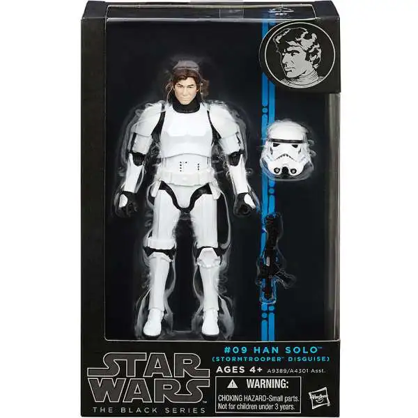 Star Wars A New Hope Black Series Wave 7 Han Solo Action Figure #09 [Stormtrooper Disguise]
