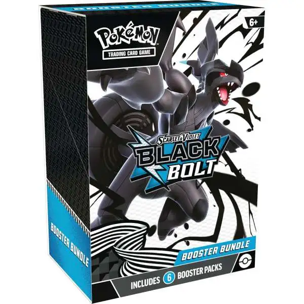 Pokemon Scarlet & Violet Black Bolt Booster Bundle [6 Packs]