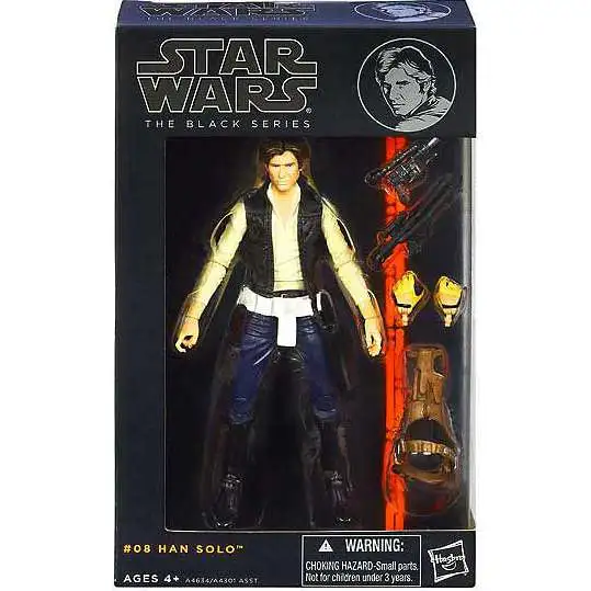 Star Wars A New Hope Black Series Wave 2 Han Solo Action Figure #08