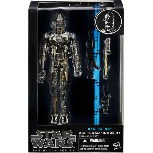 Star Wars The Empire Strikes Back Black Series Wave 9 IG-88 Action Figure