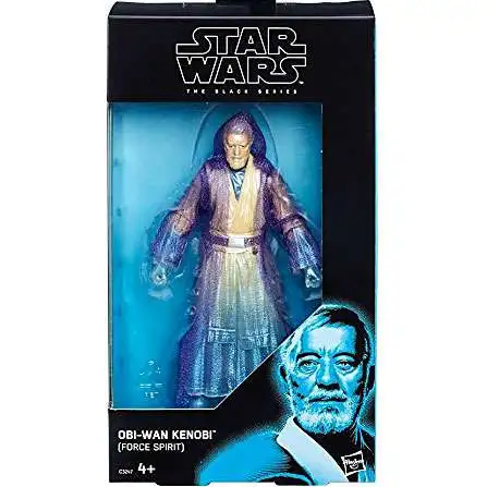 Star Wars The Last Jedi Black Series Obi Wan Kenobi Exclusive Action Figure [Force Spirit]