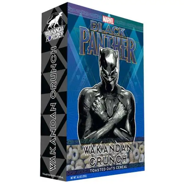 Marvel Black Panther Wakanda Crunch Exclusive Breakfast Cereal