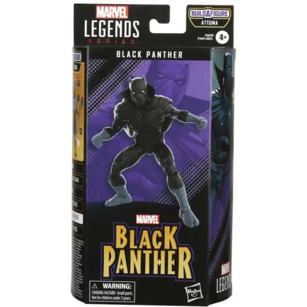 Black Panther: Wakanda Forever Marvel Legends Attuma Series Black Panther Action Figure [Classic Comic Costume]