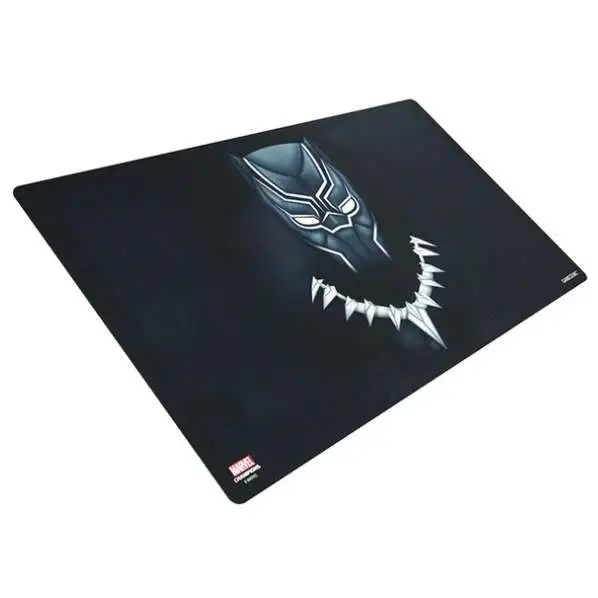 Marvel Champions LCG Black Panther Logo Game Mat