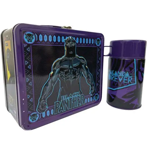 Marvel Black Panther Exclusive 7.7-Inch Lunchbox & Thermos