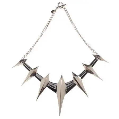 Marvel Black Panther Spike Cosplay Collar Necklace