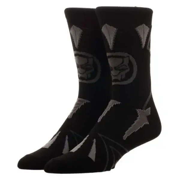 Marvel Black Panther Suit Up Crew Sock