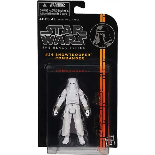 Star Wars The Empire Strikes Back Black Series Wave 4 Snowtrooper Commander Action Figure #24 [Loose]