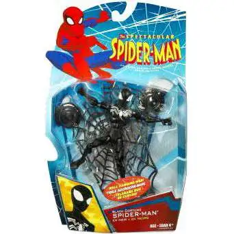 Marvel The Spectacular Spider-Man Black Costume Spider-Man Action Figure