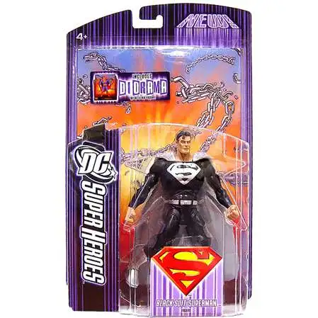 DC Select Sculpt Series Black Suit Superman Action Figure