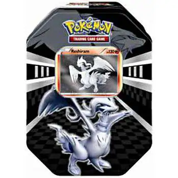 Pokemon Trading Card Game Black & White Legends Reshiram Tin Set [4 Booster Packs & Promo Card]