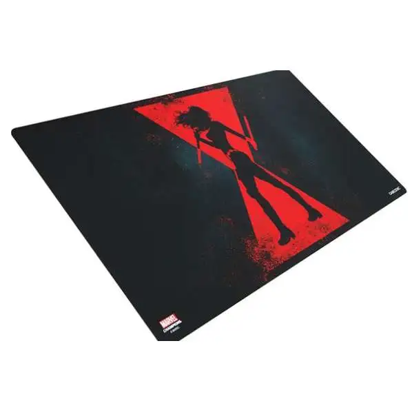 Marvel Champions LCG Black Widow Logo Game Mat