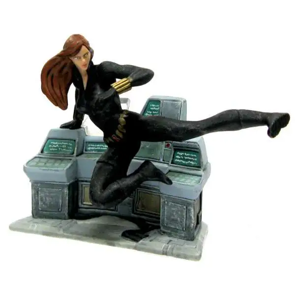 Disney Marvel Avengers Black Widow PVC Figure [Kicking Loose]