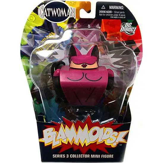 DC Blammoids Series 3 Catwoman Mini Figure