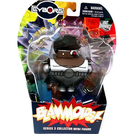 DC Blammoids Series 3 Cyborg Mini Figure