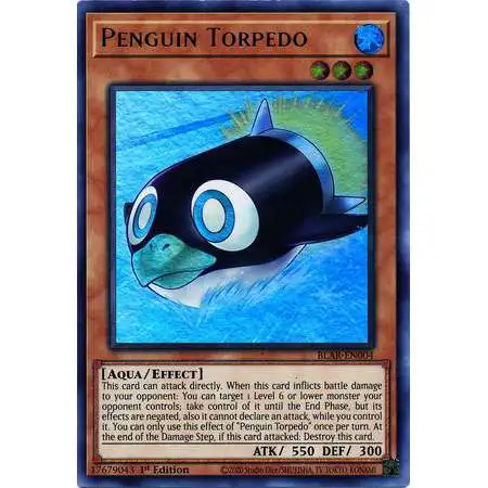 YuGiOh Battles of Legend Armageddon Ultra Rare Penguin Torpedo BLAR-EN004