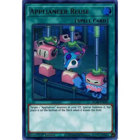 YuGiOh Battles of Legend Armageddon Ultra Rare Appliancer Reuse BLAR-EN043