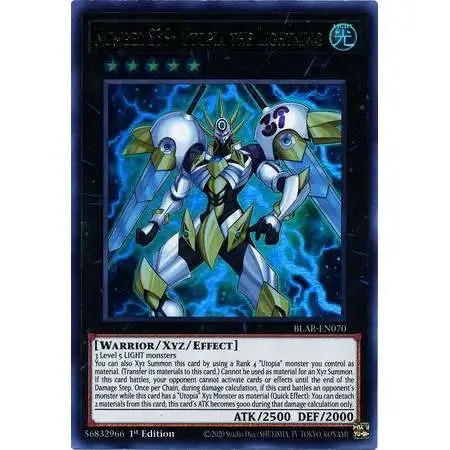 YuGiOh Battles of Legend Armageddon Ultra Rare Number S39: Utopia the Lightning BLAR-EN070