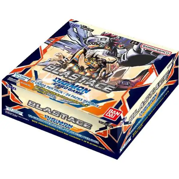 Digimon Trading Card Game Blast Ace Booster Box BT14 [24 Packs]