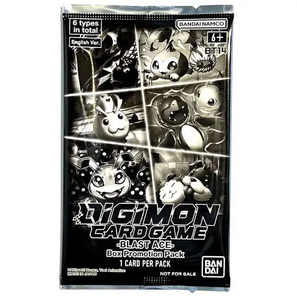 Digimon Trading Card Game Blast Ace Box Promotion Pack [1 Card]