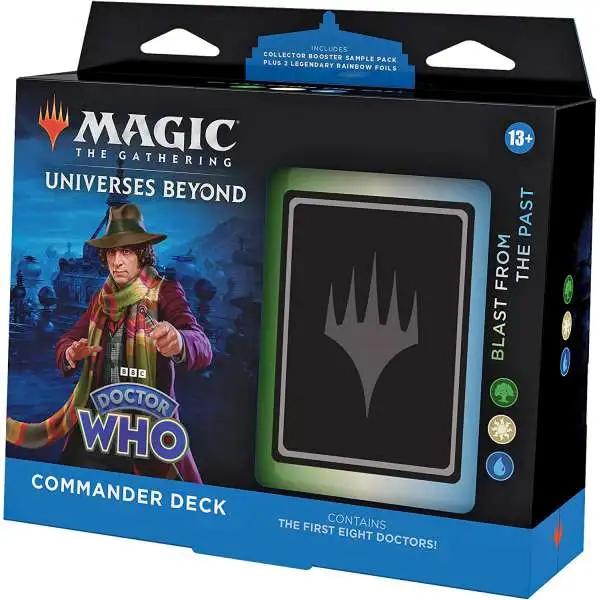mtg dr who collector booster box Universes Beyond: Doctor Pack facing alien threats Magic the Gathering Doctor Who