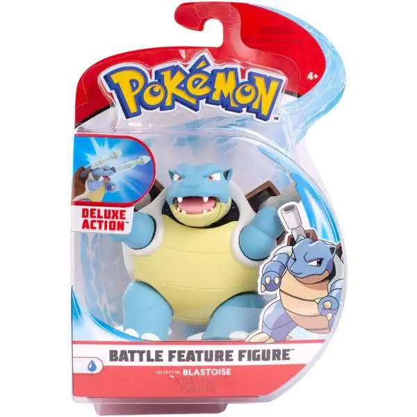 Pokemon Battle Feature Blastoise Action Figure [Damaged Package]