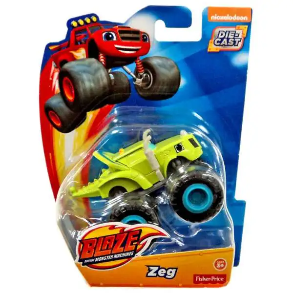 Fisher Price Blaze & the Monster Machines Zeg Diecast Car