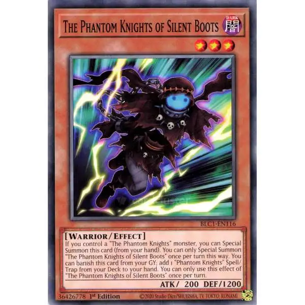 YuGiOh Trading Card Game Battles of Legend: Chapter 1 Common The Phantom Knights of Silent Boots BLC1-EN116