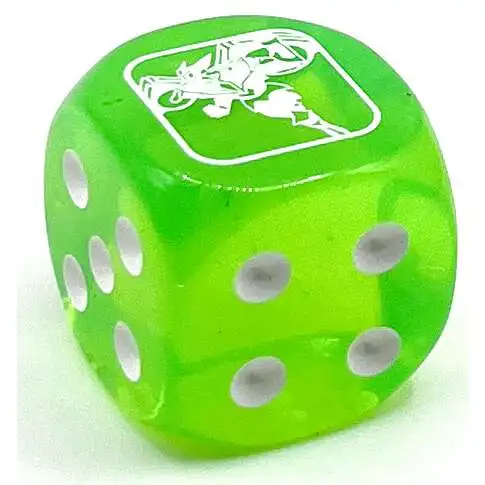 YuGiOh Trading Card Game Battles of Legend: Chapter 1 Green 6-Sided Die BLC1
