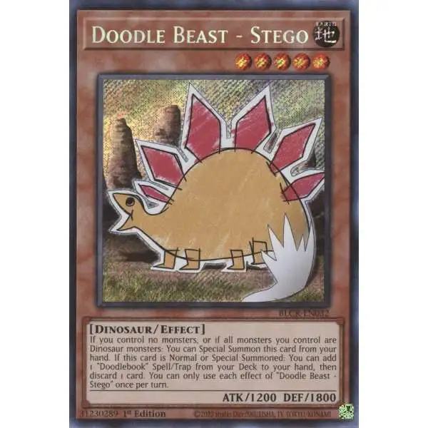 yugioh doodle beast cards RespectYGO: Here's WHY you have to take the new "Doodle" SERIOUSLY! Tyranno once per turn Doodle Beast - Stego -