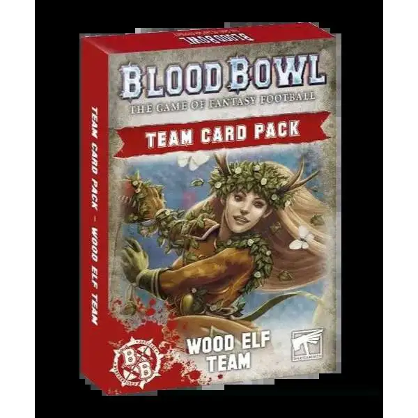 Blood Bowl Wood Elf Team Card Pack [OOP]