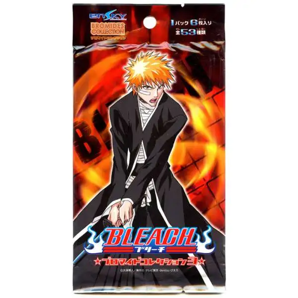 Bleach Trading Card Game Bromides Collection Booster Pack [6 Cards]