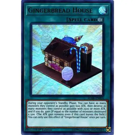 YuGiOh Battles of Legend: Hero's Revenge Ultra Rare Gingerbread House BLHR-EN004