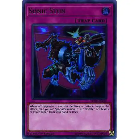 yugioh stun cards Yu-Gi-Oh! - Sonic - BLHR-EN026 - Ultra Rare - 1st Edition Hero Stun Profile - Edison