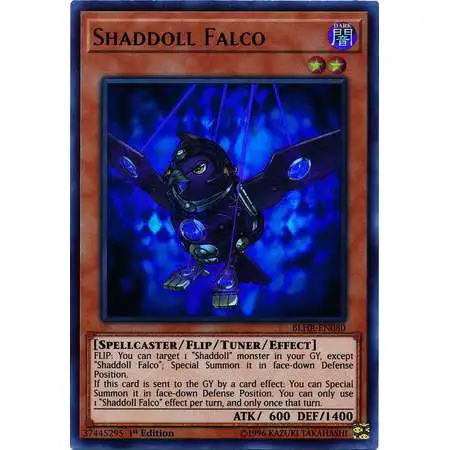 YuGiOh Battles of Legend: Hero's Revenge Ultra Rare Shaddoll Falco BLHR-EN080