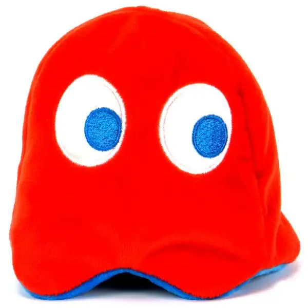 Pac Man Blinky 4-Inch Plush [Flips Inside Out to Become Ghost!]