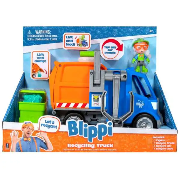 Blippi Recycling Truck Vehicle [Damaged Package]