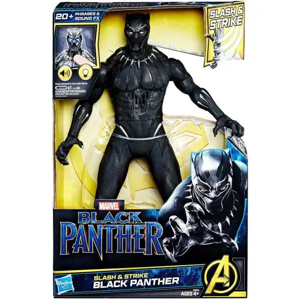 Marvel Slash & Strike Black Panther 13-Inch Figure