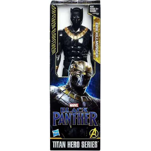 Marvel Black Panther Titan Hero Series Erik Killmonger Action Figure
