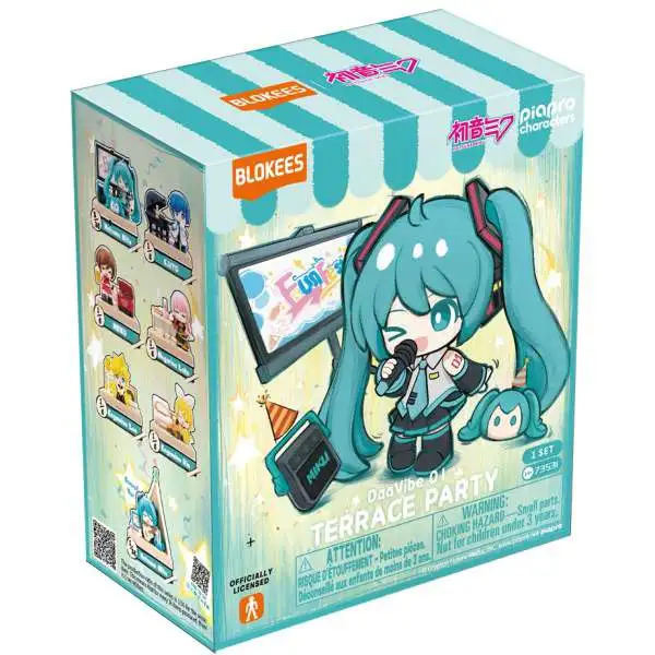 Hatsune Miku Terrace Party Mystery Pack VB01 [1 RANDOM Model Kit Figure] (Pre-Order ships April)