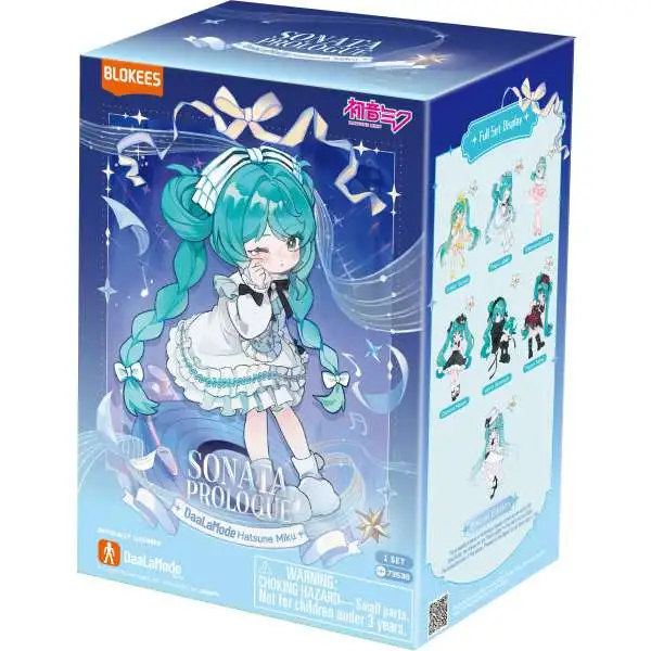 Hatsune Miku DaaLaMode Series Sonata Prologue Mystery Pack FS01 [1 RANDOM Model Kit Figure] (Pre-Order ships April)