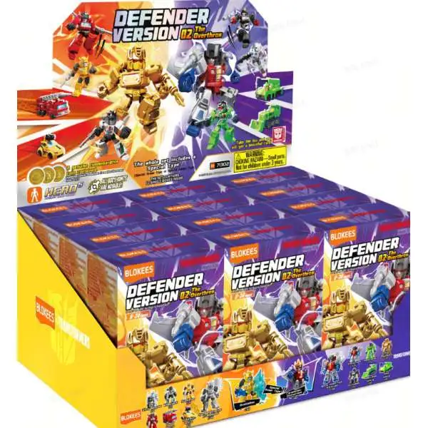 Transformers Galaxy Version Defender Wave 2 The Overthrow Mystery Pack DV02 [1 RANDOM Figure]