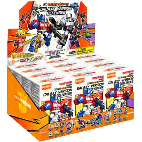 Transformers Galaxy Version Defender Wave 1 Mystery Box DV01 [12 Packs]