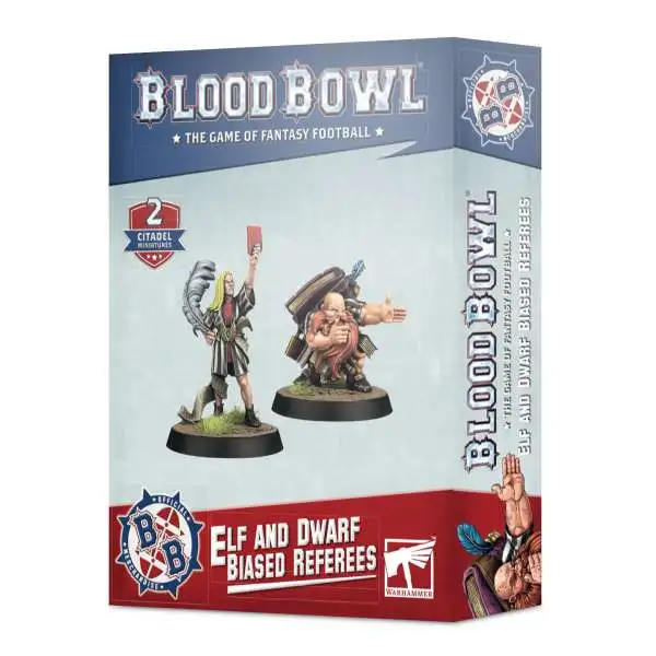 Blood Bowl Elf and Dwarf Biased Referees